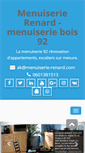 Mobile Screenshot of menuiserie-renard.com